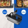 Philips Airfryer 5000 Series NA565/02 Megabasket 9,5L 2750W plata y negro