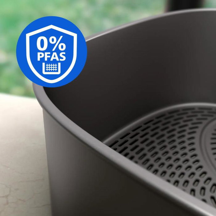 Philips Airfryer 5000 Series NA565/02 Megabasket 9,5L 2750W plata y negro Philips Airfryer 5000 Series NA565/02 Megabasket 9,5L 2750W plata y negro