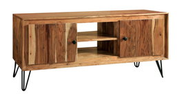 DKD Home Decor Mueble TV Acacia Marrón Claro