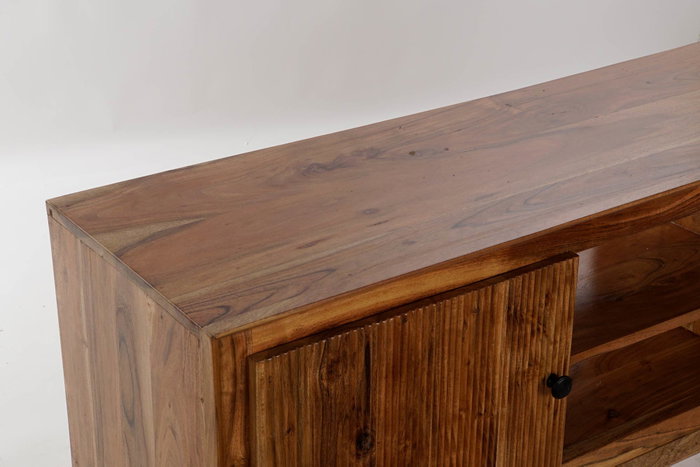 DKD Home Decor Mueble TV Acacia Marrón Claro DKD Home Decor Mueble TV Acacia Marrón Claro