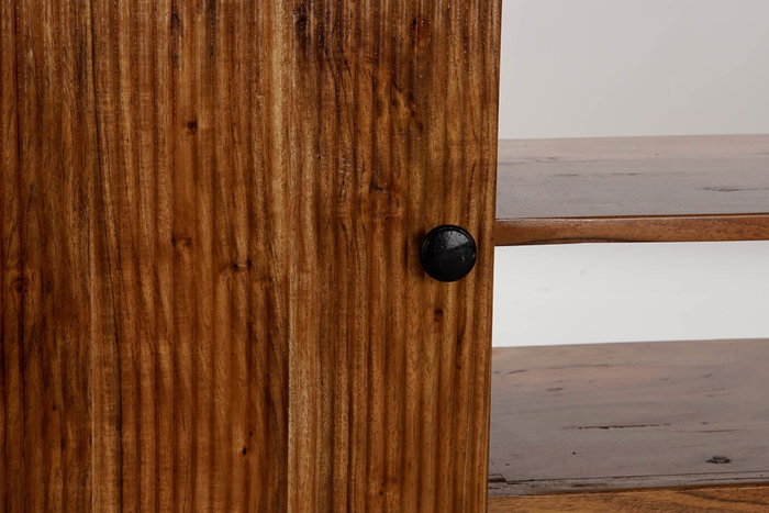 DKD Home Decor Mueble TV Acacia Marrón Claro DKD Home Decor Mueble TV Acacia Marrón Claro