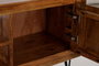 DKD Home Decor Mueble TV Acacia Marrón Claro
