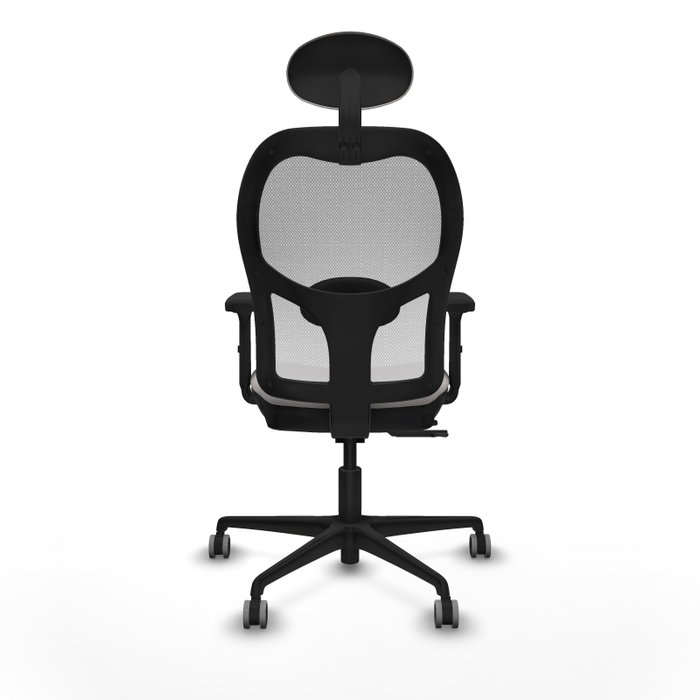 PIQUERAS Y CRESPO Silla de oficina Jorquera Blanco con mecanismo Sincro/Traslack