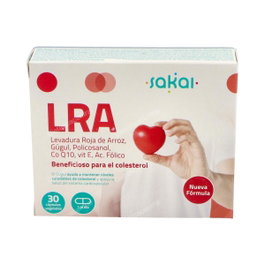 SAKAI LRA Levadura Roja de Arroz + Q10 30 cápsulas