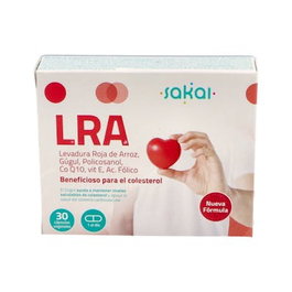 SAKAI Levadura Roja de Arroz con Q10 30 Cápsulas