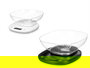 Kinvara Báscula Digital 5 kg con Recipiente 1000 ml, Plástico ABS/PS, Dimensiones 19 x 6 x 17 cm (Set de 12)