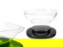 Kinvara Báscula Digital 5 kg con Recipiente 1000 ml, Plástico ABS/PS, Dimensiones 19 x 6 x 17 cm (Set de 12)