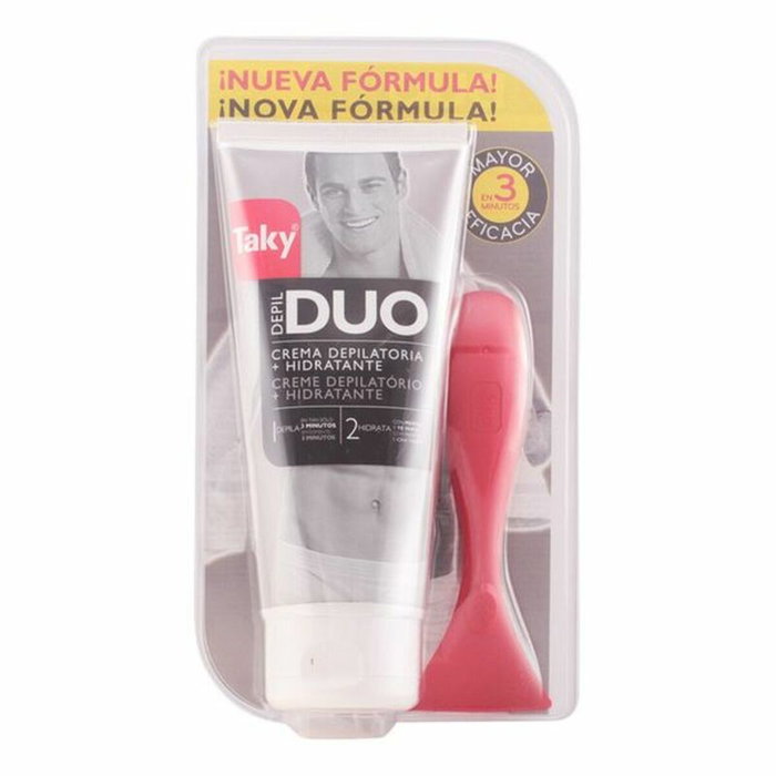 Taky MAN DUO Crema Depilatoria e Hidratante 200 ml Taky MAN DUO Crema Depilatoria e Hidratante 200 ml