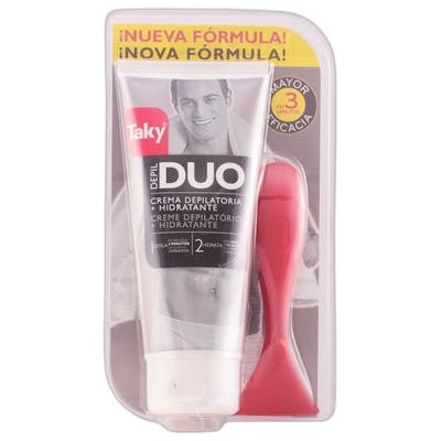 Taky MAN DUO Crema Depilatoria e Hidratante 200 ml Taky MAN DUO Crema Depilatoria e Hidratante 200 ml