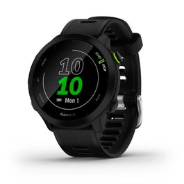 Garmin Forerunner 55 Smartwatch GPS Reloj Inteligente para Running, Monitor Cardíaco, 5 ATM, 2 Semanas Batería, Negro, 42mm