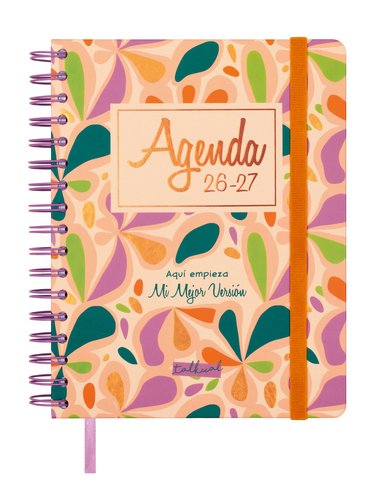 Finocam Agenda Talkual para Estudiantes Espiral 2026-2027 155x217mm Finocam Agenda Talkual para Estudiantes Espiral 2026-2027 155x217mm