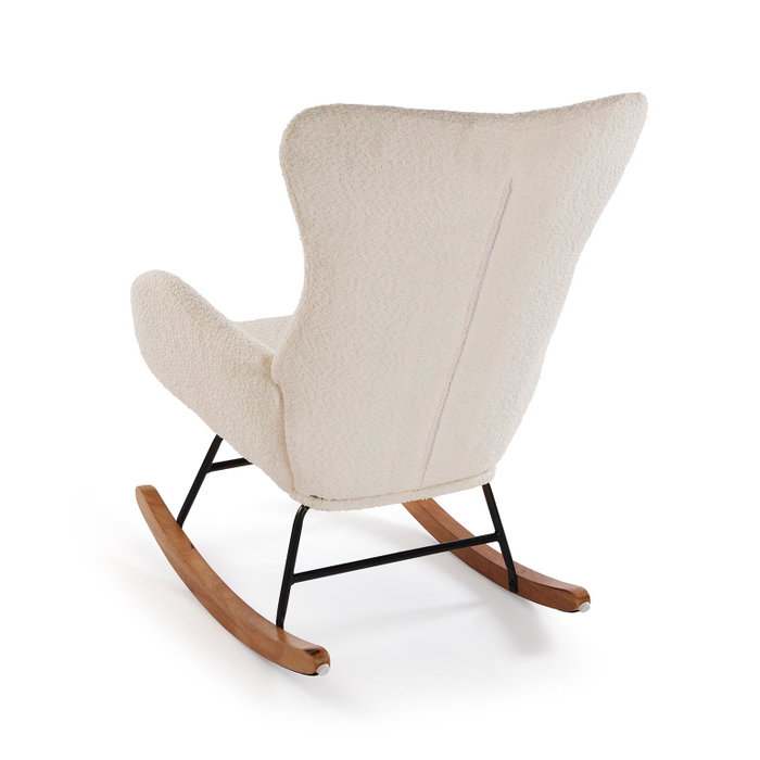 Versa Mecedora con Reposabrazos Blanca 86x92 cm