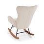 Versa Mecedora con Reposabrazos Blanca 86x92 cm