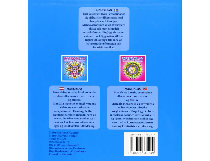 Susaeta Cuaderno de colorear mandalas de princesas 48 páginas 20x21 cm