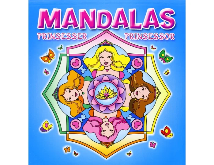 Susaeta Cuaderno de colorear mandalas de princesas 48 páginas 20x21 cm