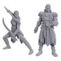 D&D Nolzur's Marvelous Miniatures Miniatura sin pintar Jaheira & Halsin