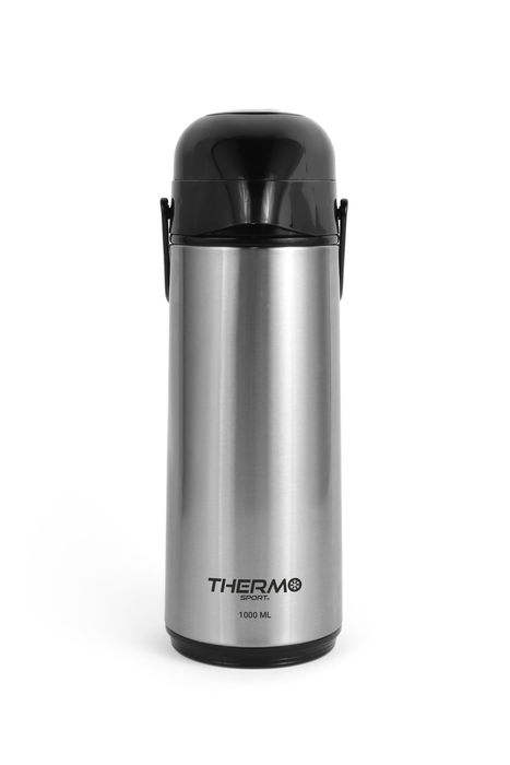 Thermosport Termo de Acero con Dispensador 1L - 11.7 x 33.9 x 14.1 cm (6 Unidades)