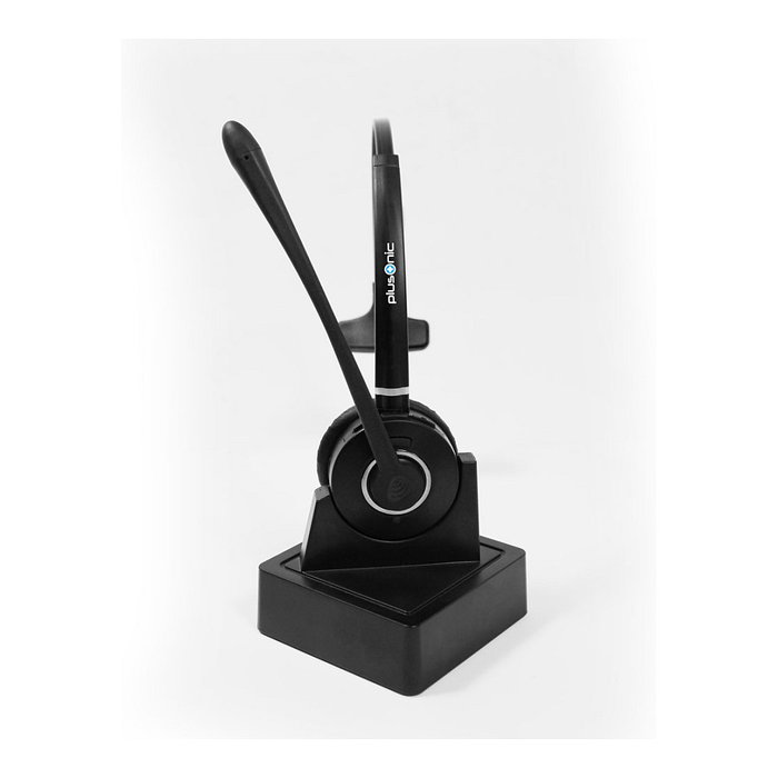 Plusonic Mono USB Bluetooth Auriculares para Oficina y Centro de Llamadas