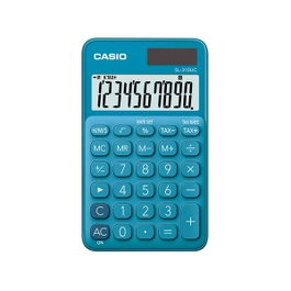 Casio My Color SL-310UC-BU Calculadora de bolsillo 10 dígitos azul