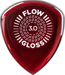 Dunlop Pack de 3 Púas Flow Gloss 2.00 mm Ultex para Guitarra - Precisión y Velocidad