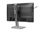 Philips 24B2U4301/00 Monitor LED 24" Full HD IPS, 120 Hz, USB-C con Hub, LAN, Altavoces, Ajuste Ergonómico