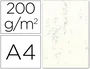 Michel Papel Marmoleado A4 200 gr Pack 100H Gris