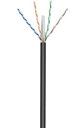 MicroConnect Cable de Red U/UTP CAT6 Sólido para Exteriores 100m