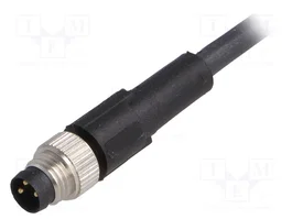 LAPP Cable para sensores UNITRONIC SENSOR M8, 3 pines, M8 macho, 5m