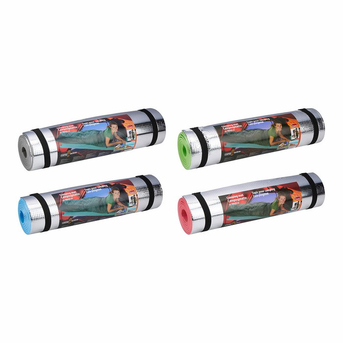Camp Active Colchoneta de camping de aluminio, colores surtidos, 180 x 50 cm Camp Active Colchoneta de camping de aluminio, colores surtidos, 180 x 50 cm