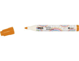 Kreul Rotulador para textil translúcido naranja punta bala 2-4mm