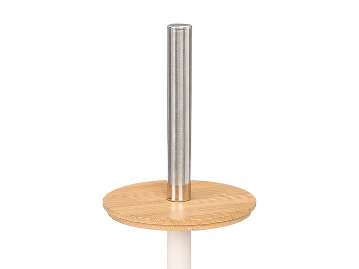 Berilo Escobillero Plástico Bambú Beige 9 cm x 36.5 cm x 9.2 cm (Set de 12)