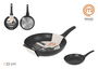 Masterchef Sartén 22 cm de Aluminio Forjado 2.8 mm Antiadherente 3 Capas (6 Unidades)