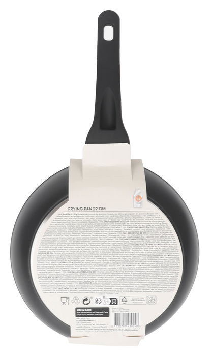 Masterchef Sartén 22 cm de Aluminio Forjado 2.8 mm Antiadherente 3 Capas (6 Unidades)