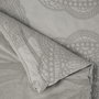 DKD Home Decor Colcha de Algodón Jaquard Gris 180x260 cm