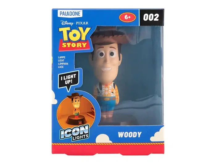 Wondee Lampara de Escritorio Woody Toy Story | Figura Luminosa Decorativa Coleccionable Disney Pixar | Luz Ambiental Icon Lights
