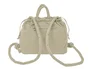 Safta Bolso Mochila Moos Cápsula Beige Claro 31x40x17 cm