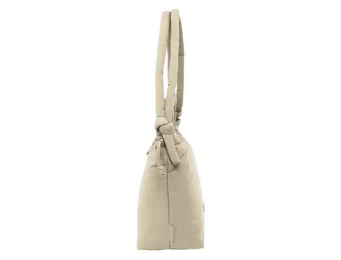 Safta Bolso Mochila Moos Cápsula Beige Claro 31x40x17 cm