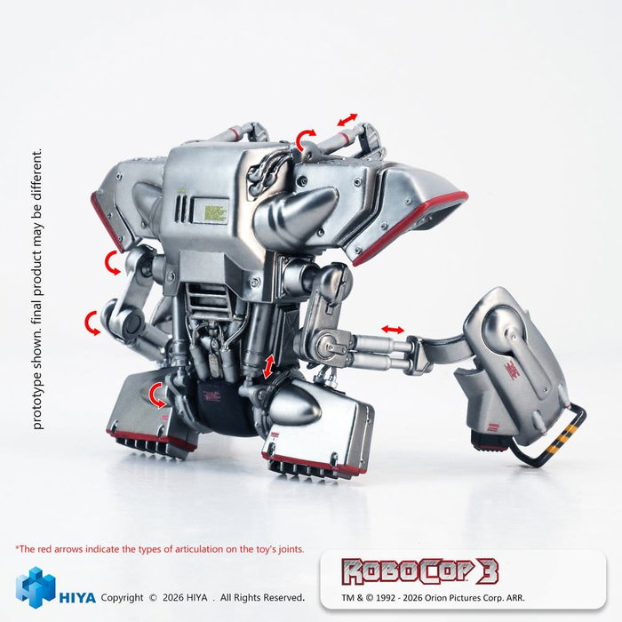 Hiya Toys RoboCop 3 Exquisite Super Series Figura 1/12 de 17 cm