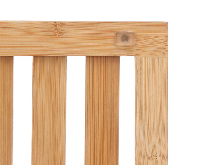 Berilo Alfombrilla Antideslizante Bambú Natural 45 x 62 cm (Set de 12)