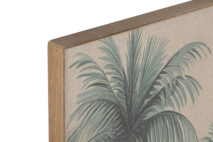DKD Home Decor Cuadro Lino Abeto 120x3,5x80 Palmeras Surtido de 2 DKD Home Decor Cuadro Lino Abeto 120x3,5x80 Palmeras Surtido de 2