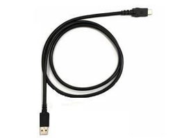 Zebra Cable de Comunicación y Carga USB C a USB A, 1m, Compatible con CRD-TC56-CVCD2-02