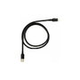 Zebra Cable de Comunicación y Carga USB-A a USB-C, 1 m, Negro
