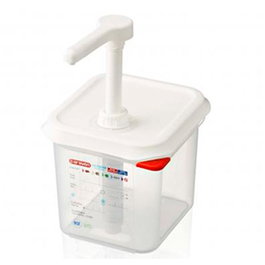 OMS Dispensador de Salsas 2,6L Transparente