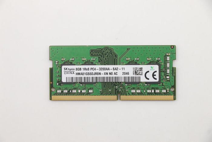 Lenovo 8GB DDR4 3200 SoDIMM Lenovo 8GB DDR4 3200 SoDIMM