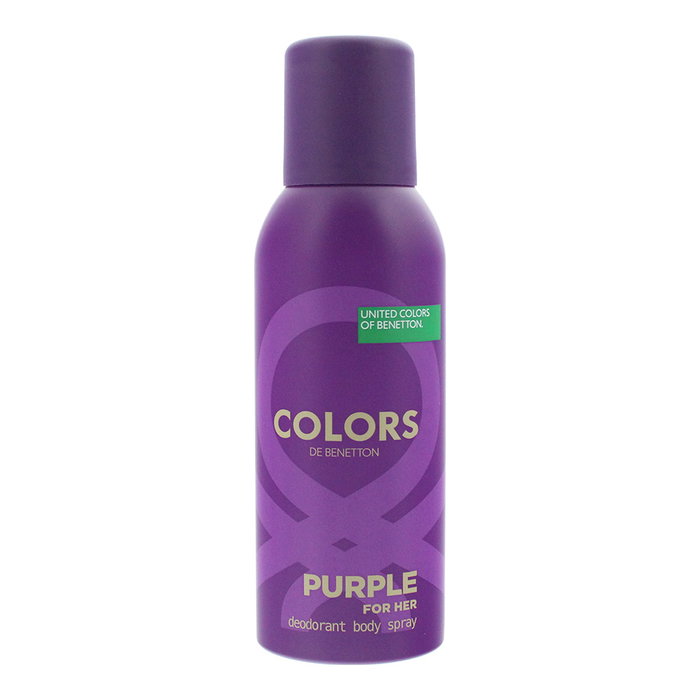 Colors Purple, Duradero, Floral, Desodorante en spray, Para mujeres, 150 ml Colors Purple, Duradero, Floral, Desodorante en spray, Para mujeres, 150 ml