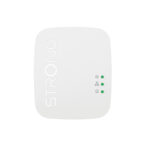 Strong Powerline 600 Triple Pack Mini 600 Mbit/s Blanco