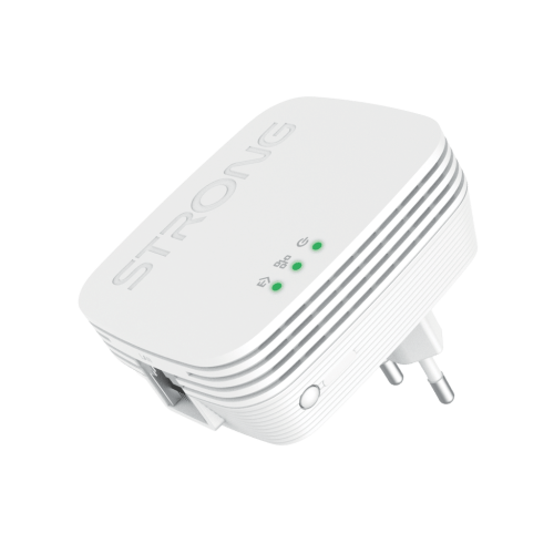 Strong Powerline 600 Triple Pack Mini 600 Mbit/s Blanco