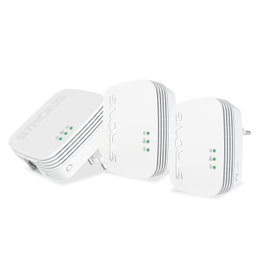 Strong Powerline 600 Triple Pack Mini 600 Mbit/s Blanco