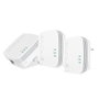Strong Powerline 600 Triple Pack Mini 600 Mbit/s Blanco