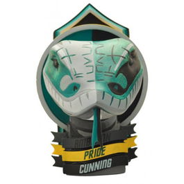 Plastoy Figura Blasón Slytherin Harry Potter de Resina - 21 cm